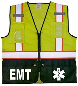 Reflective EMT Safety Vest, Type R Class 2
