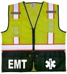 Reflective EMT Safety Vest, Type R Class 2
