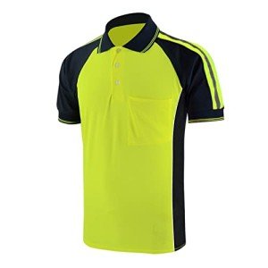 High Visibility Reflective Safety Polo Shirts