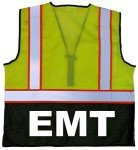 Reflective EMT Safety Vest, Type R Class 2