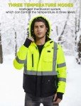 Heated Waterproof Jacket with 20000mAh Battery