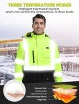 Heated Waterproof Jacket with 20000mAh Battery