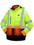 Heated Waterproof Jacket with 20000mAh Battery