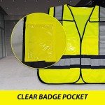 Lime Green High Visibility EMS Safety Vest