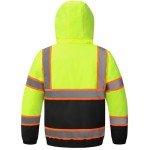 High Visibility Insulated Safety Hoodie for Men