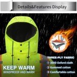 High Visibility Insulated Safety Hoodie for Men