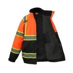 High Visibility Insulated Safety Hoodie for Men