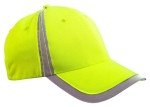 Bright Yellow Reflective Safety Cap by Big Accessories