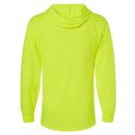 L&M® Hi-Vis Long Sleeve Hooded Safety T-Shirt