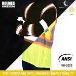 Hi-Vis Yellow Waterproof Softshell Jacket, Large