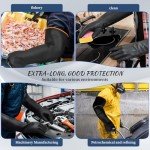 22" Heavy Duty Long Sleeve Latex Gloves