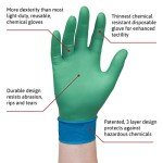 Medium Chemical Resistant Gloves - 50 Pack