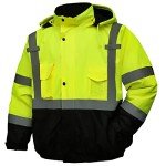 High Visibility Waterproof Safety Jacket for Men
