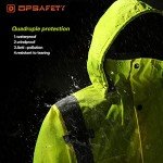 High Visibility Waterproof Safety Jacket for Men