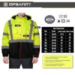 High Visibility Waterproof Safety Jacket for Men
