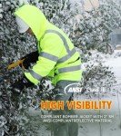 Heated Jacket for Outdoor Safety with Battery Pack