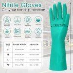 Heavy Duty Chemical Resistant Nitrile Gloves - X-Large