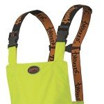 Hi-Vis Waterproof Safety Bib Pant – Yellow/Green