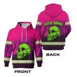 Hi-Vis Reflective Hoodie for Outdoor Safety