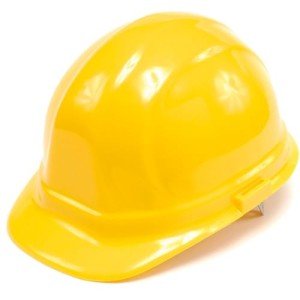 Yellow Omega II Cap Style Hard Hat with Ratchet