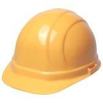 Yellow Omega II Cap Style Hard Hat with Ratchet