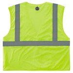 Ergodyne Class 2 Mesh Safety Vest, Lime 4X-5X