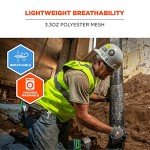 Ergodyne Class 2 Mesh Safety Vest, Lime 4X-5X