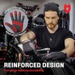 NoCry Durable Touchscreen Work Gloves for Men