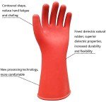 High Voltage Insulated Rubber Gloves for Electricians