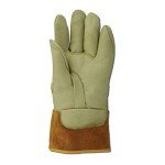 Magid Leather Lineman Work Gloves, Size 12