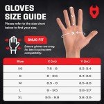 NoCry Heavy Duty Impact Mechanic Gloves for Men