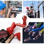 High Voltage Insulated Rubber Gloves for Electricians