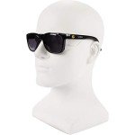 Maverick Smoke Gray Safety Eyewear with Black Frame