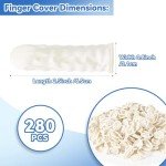 280PCS Disposable Finger Cots for Safety and Protection