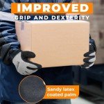 Waterproof Insulated Winter Work Gloves - 2 Pairs