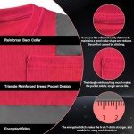 Women's Hi-Vis Pink Safety Work Shirts