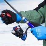 Waterproof Winter Work Gloves with Grip - Blue