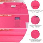 High Visibility Pink Safety T-Shirt for Women