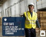 Hi Vis Flame Resistant Safety Vest - Class 2