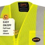 Hi-Vis Self-Extinguishing Safety Vest - Class 2