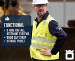 Hi Vis Flame Resistant Safety Vest - Class 2