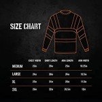 High-Visibility Long Sleeve Safety Shirts for Men