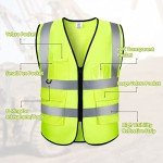 High Visibility Class 2 Reflective Safety Vest