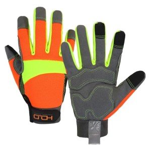 Hi-Vis Reflective Safety Work Gloves with Touchscreen