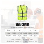 High Visibility Class 2 Reflective Safety Vest