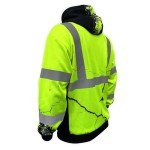 High Visibility ANSI Class 3 Hoodie - Yellow