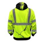 High Visibility ANSI Class 3 Hoodie - Yellow