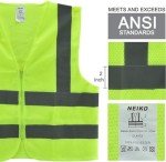 Neiko High-Visibility Reflective Safety Vest, X-Large