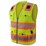 High Visibility Reflective Safety Vest for Men