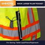 Men's Heavy Duty Reflective Safety Vest with Pockets